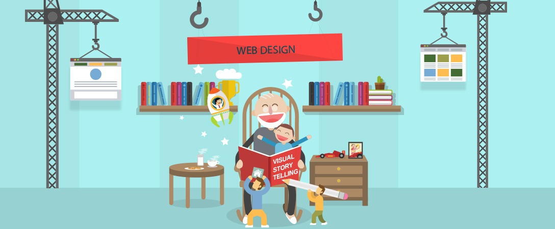 Visual storytelling techniques for your website